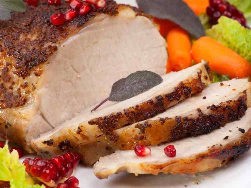 Arrosto di vitello alla senape