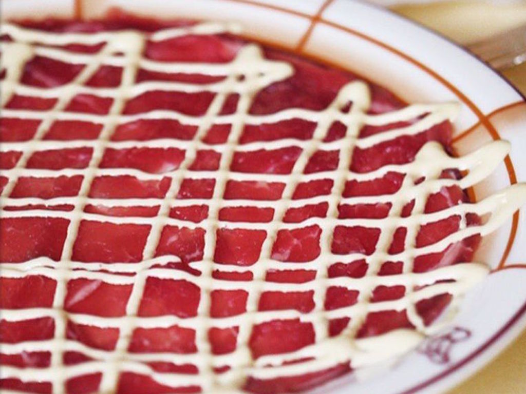 Carpaccio in salsa rosa: l'originale