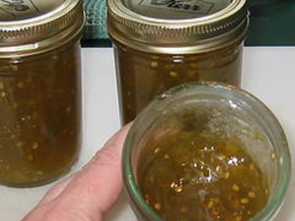 Marmellata di pomodori acerbi