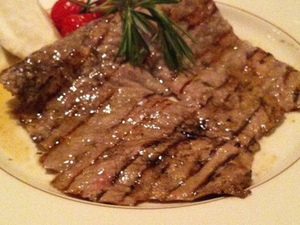Paillard di vitello