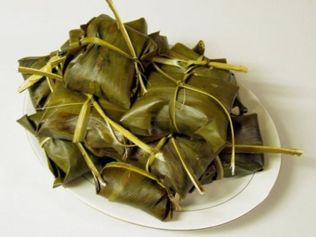 Polpette avvolte in foglie di taro - Lu' Pulu