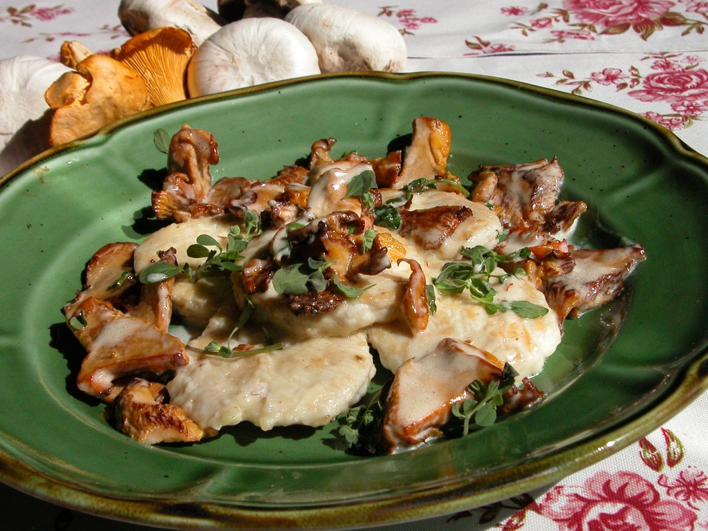 Scaloppine ai funghi