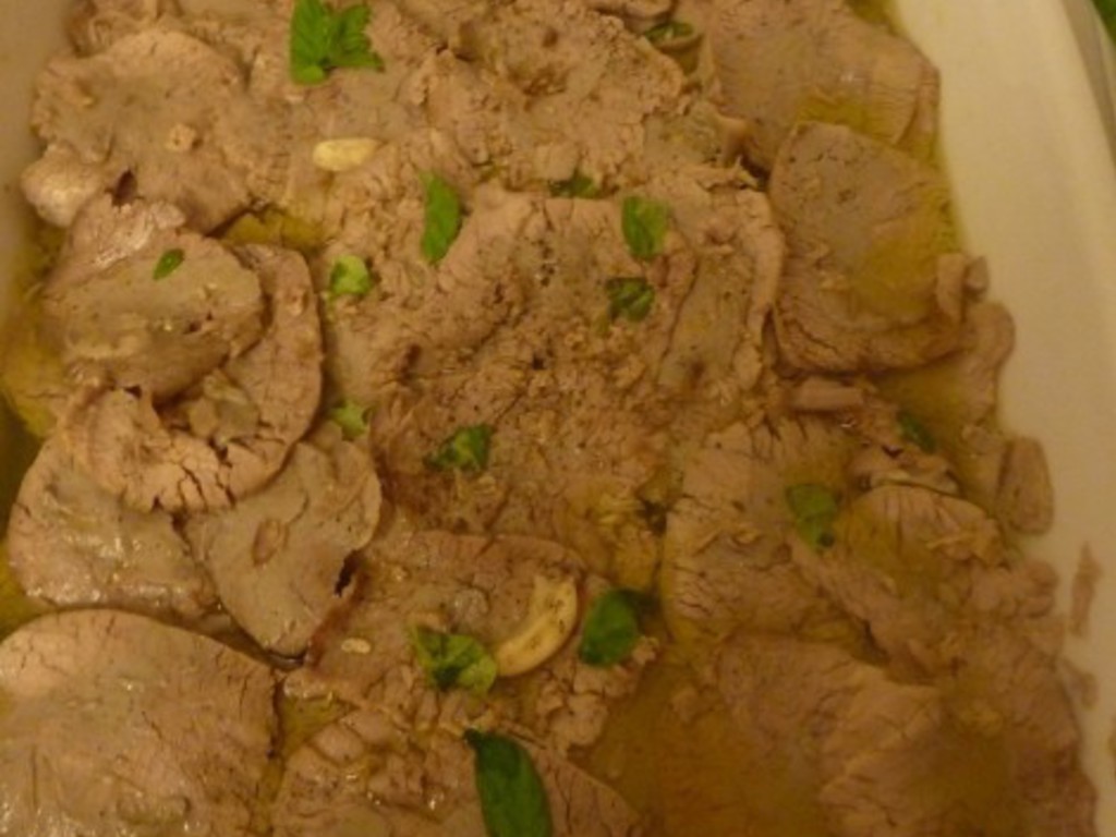 Vitello freddo all' olio