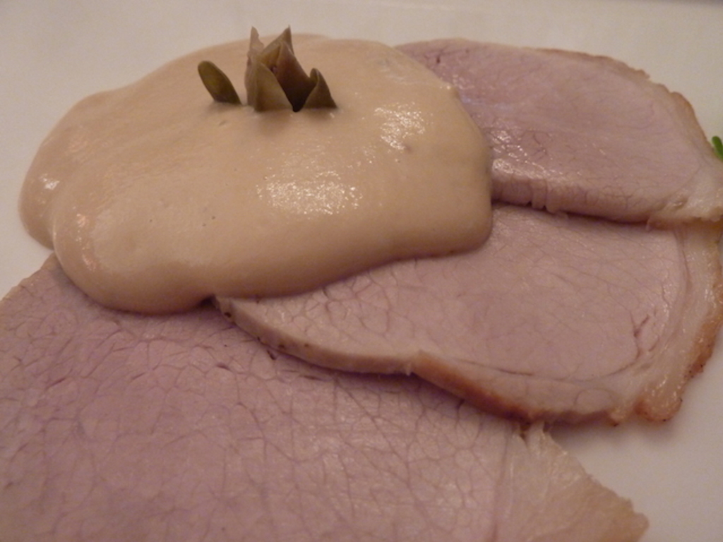 Vitello tonnato light