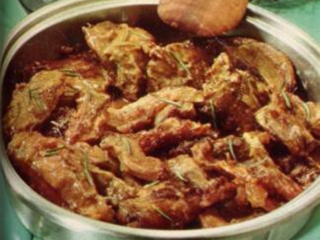 Cosciotto di agnello all' abruzzese