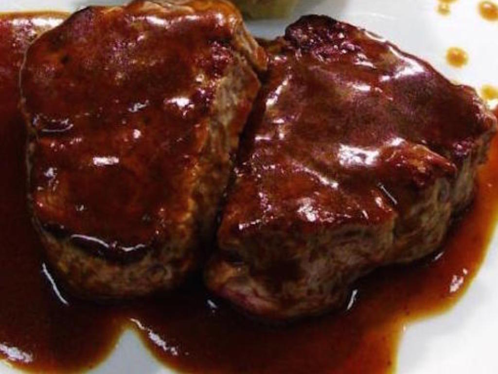 Filetto di maiale al vino rosso