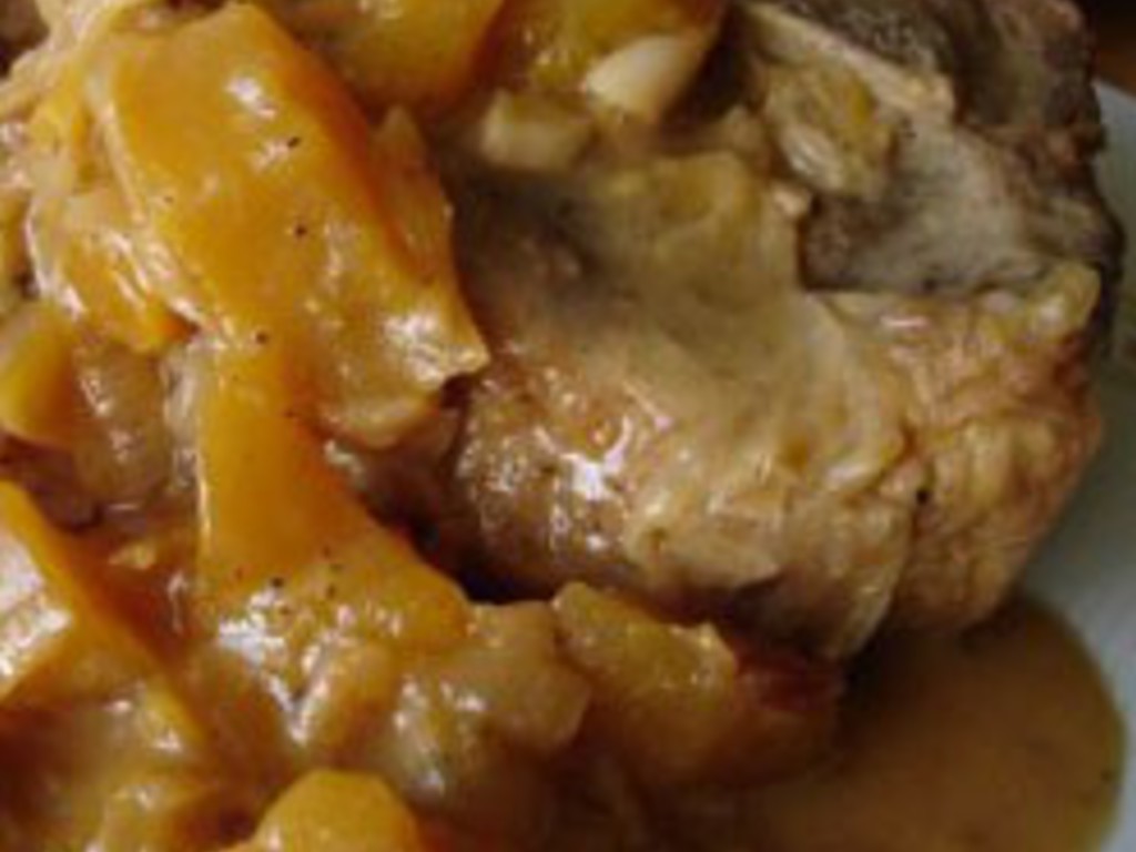Filetto di maiale in salsa di mango