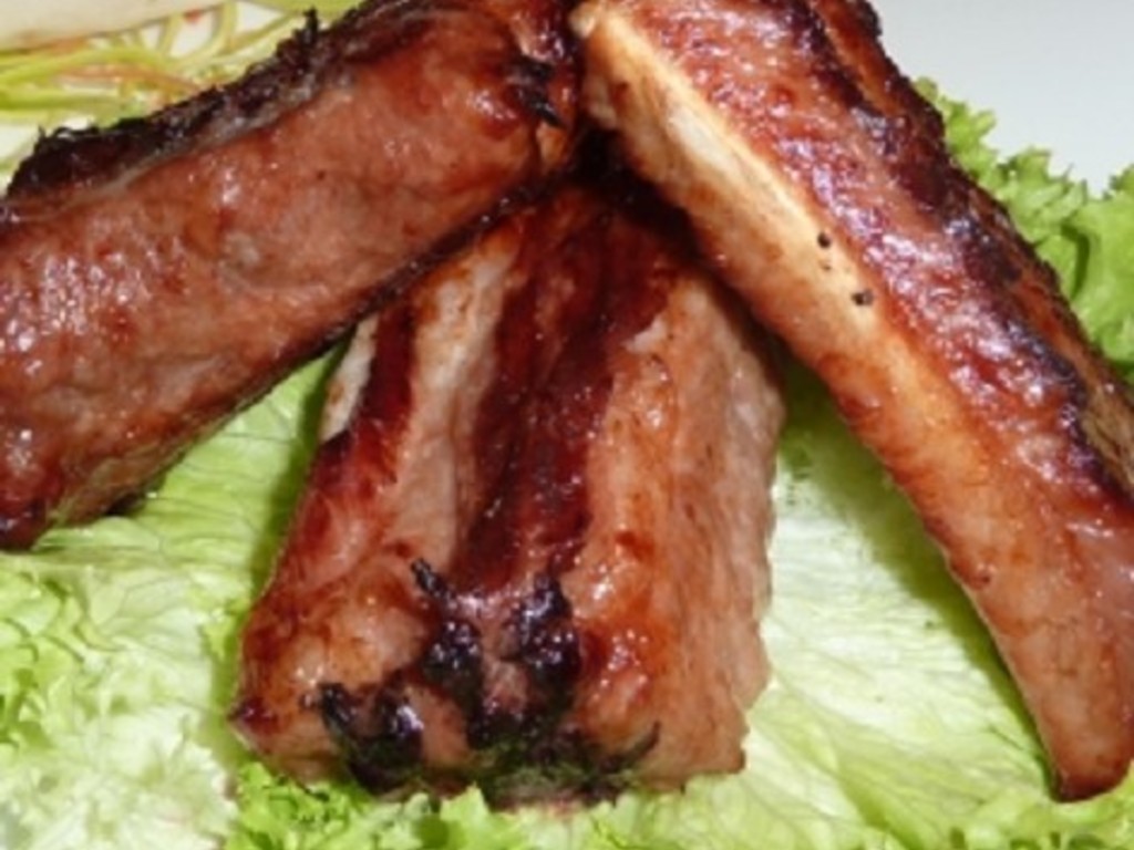 Puntine di maiale con salsa barbecue