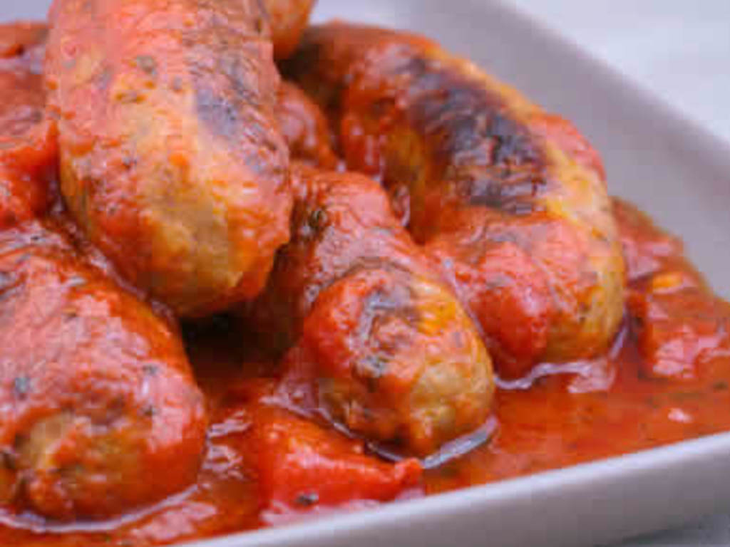 Salsicce in umido