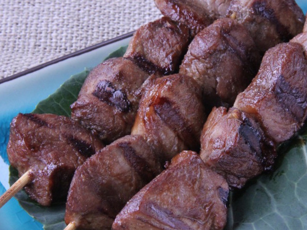 Spiedini di filetto di maiale BBQ