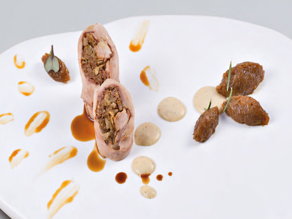 Braciolette di coniglio in involtino alla genovese