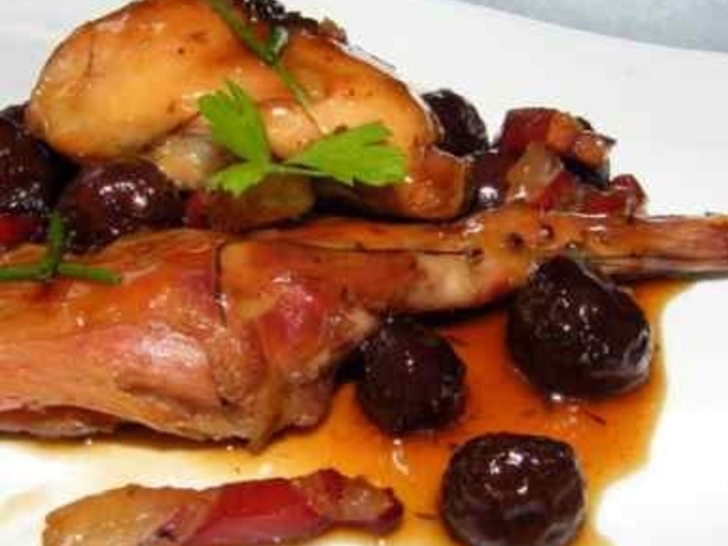 Coniglio alle ciliegie