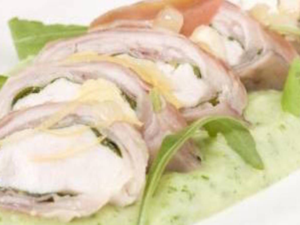 Dorso di coniglio al finocchio selvatico