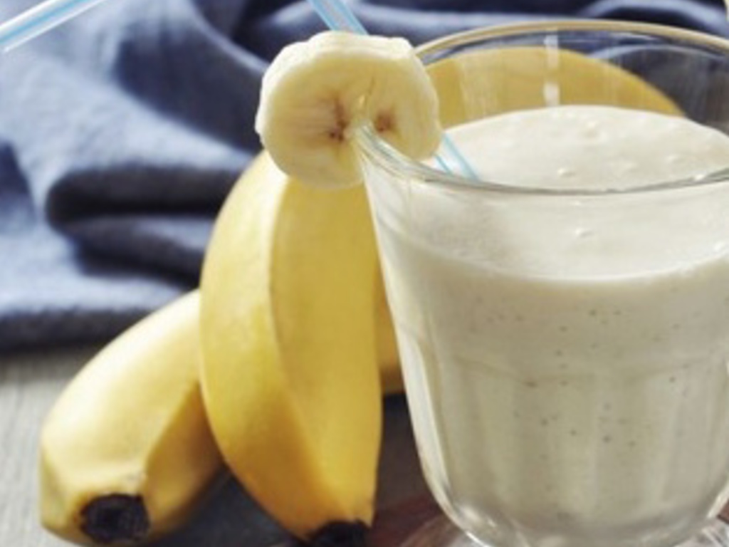 Frappé Purity a base di banana e gelato di yoghurt