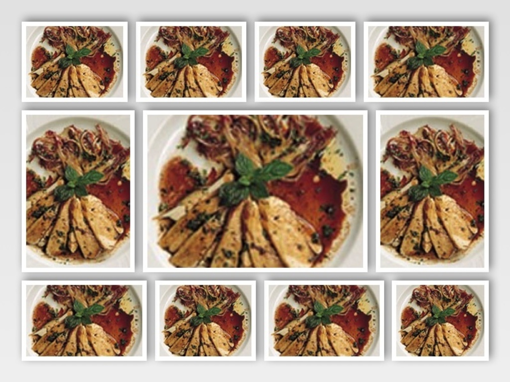 Petti di faraona al radicchio di Treviso
