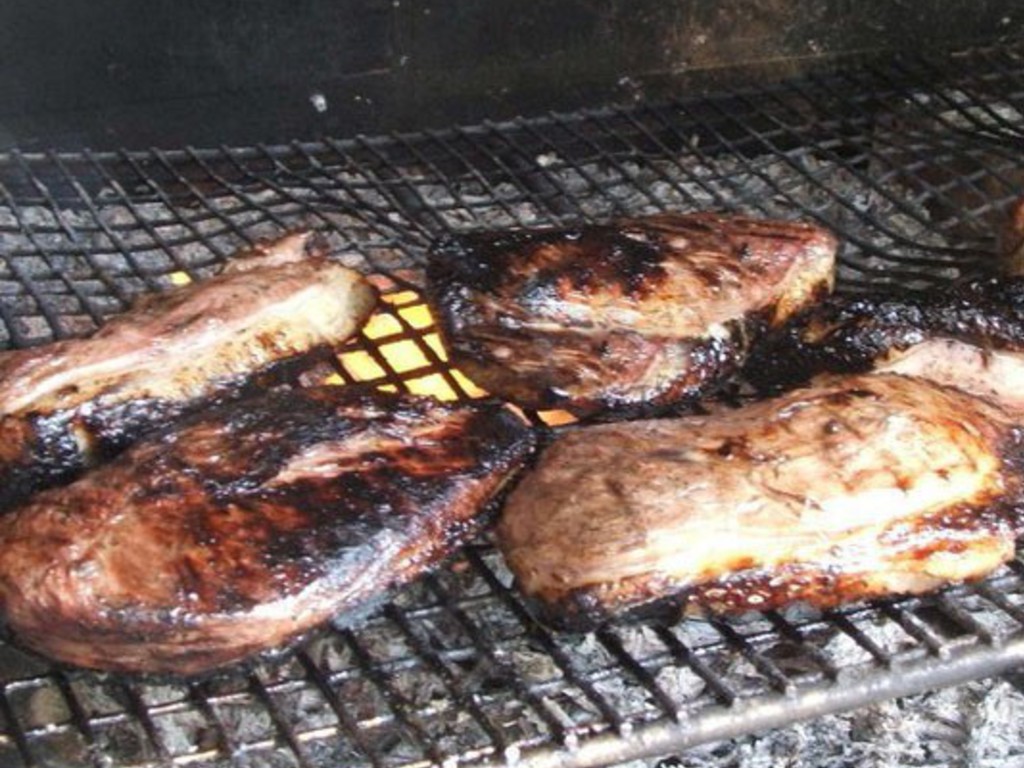 Petto d'anitra grigliato al barbecue