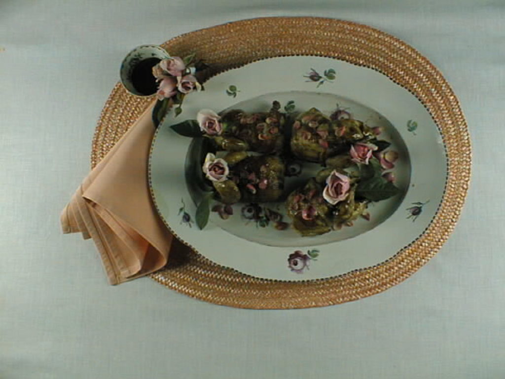 Quaglie ai petali di rosa