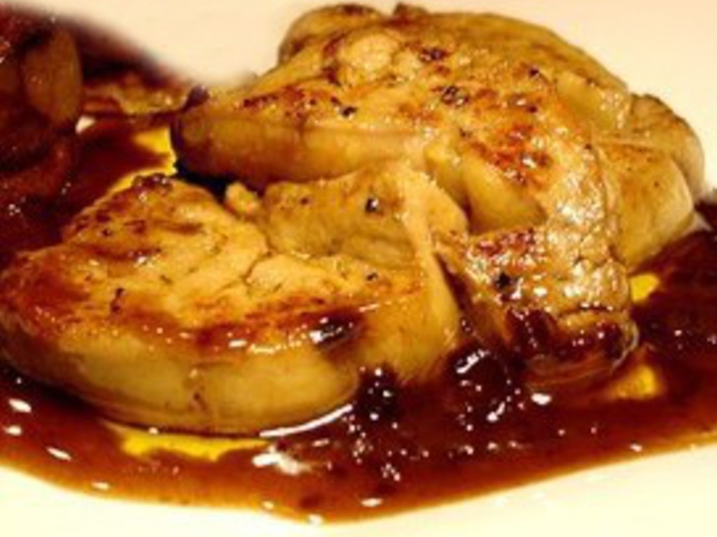 Scaloppe di fegato grasso d'oca