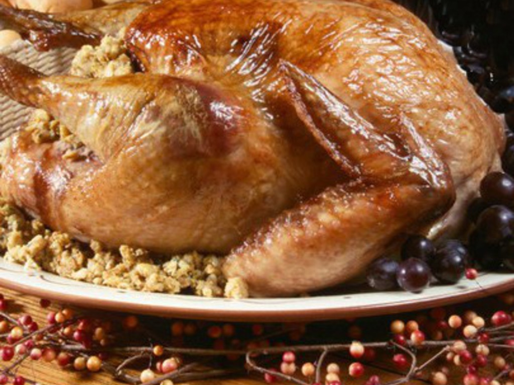 Tacchinella arrosto al limone con ripieno di couscous alle erbe