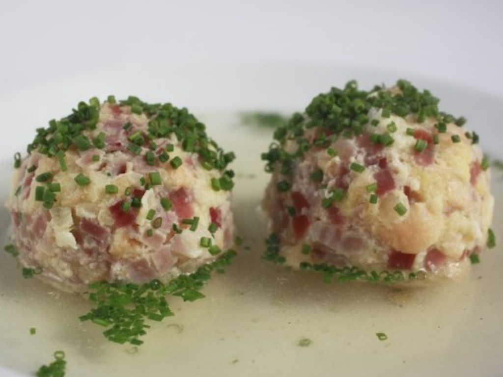 Canederli con lo speck