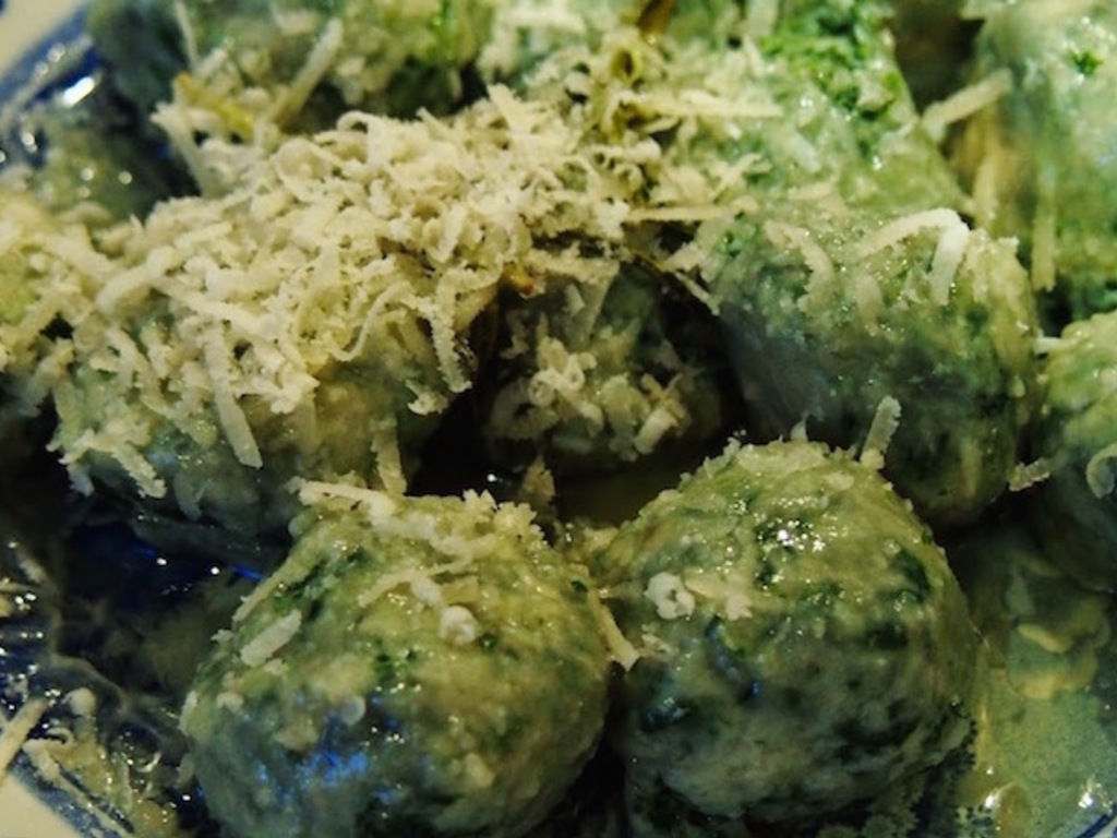 Malfatti: gnocchi di ricotta e spinaci