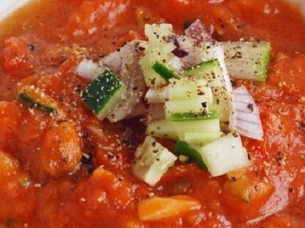 Gazpacho andaluz con mela