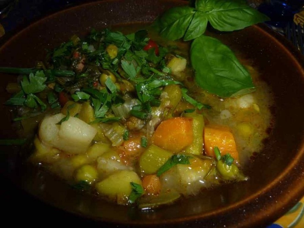 Minestrone di verdure invernali