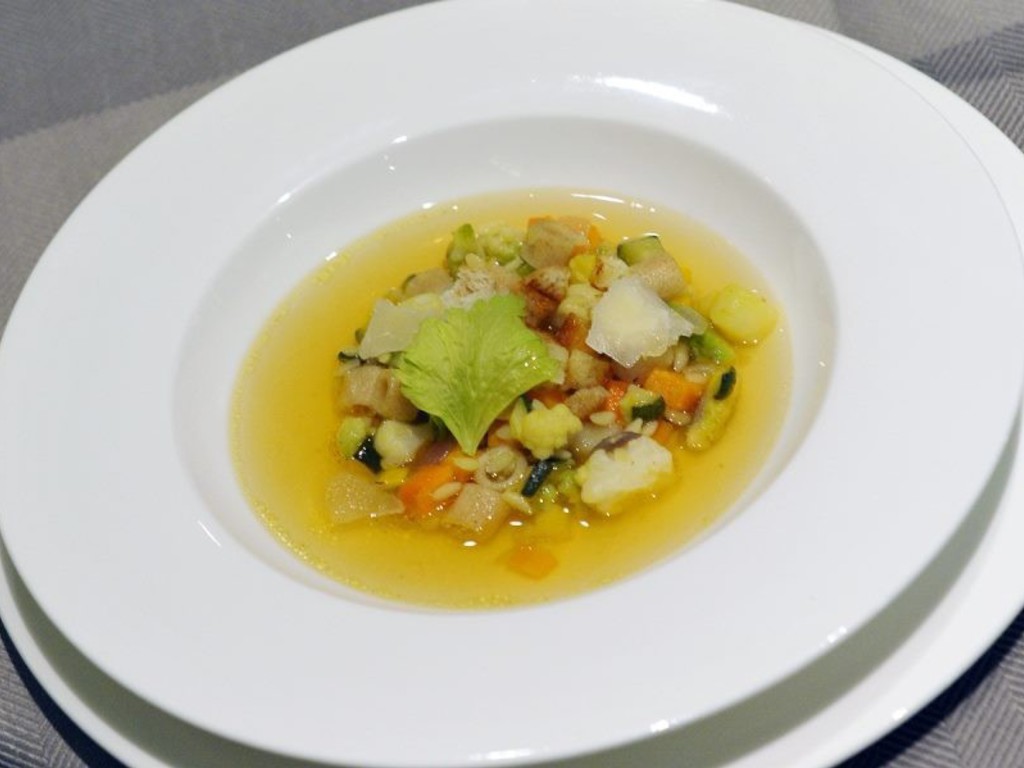 Minestrone tiepido alla milanese