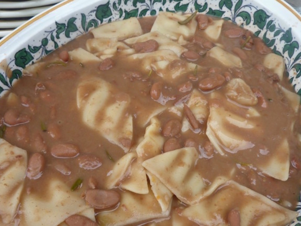 Pasta e fagioli alla veneta - Pasta e fasoi