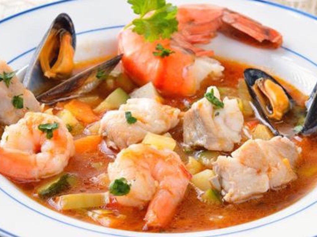 Zuppa chiara di pesce