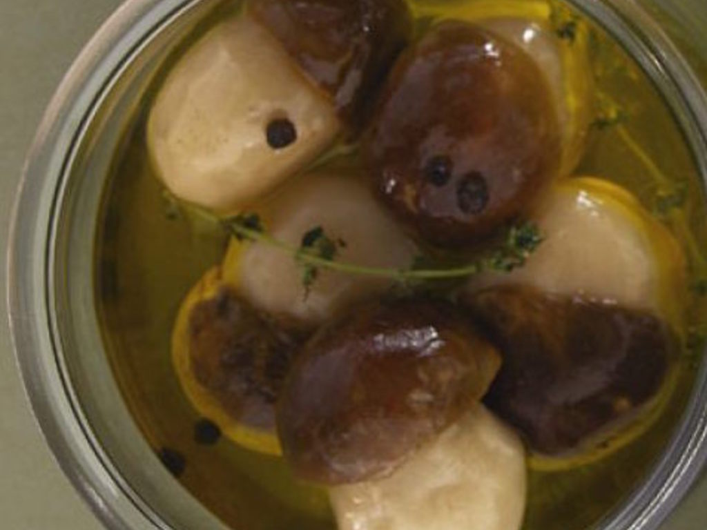 Funghi porcini sottolio