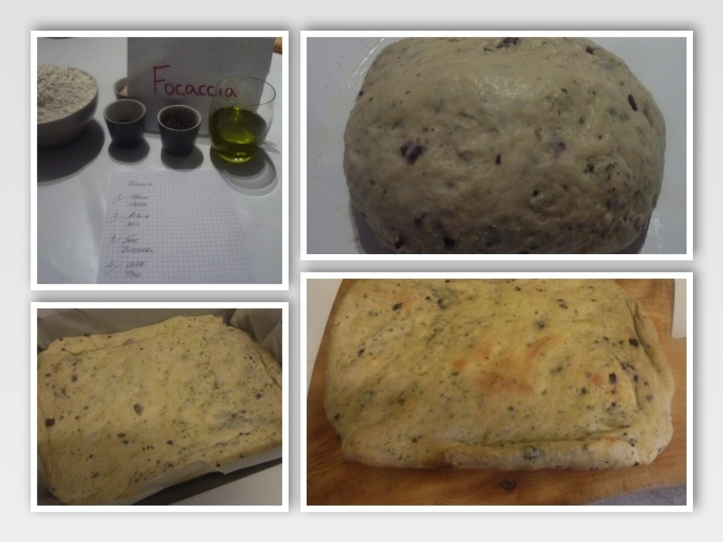 Focaccia alle olive
