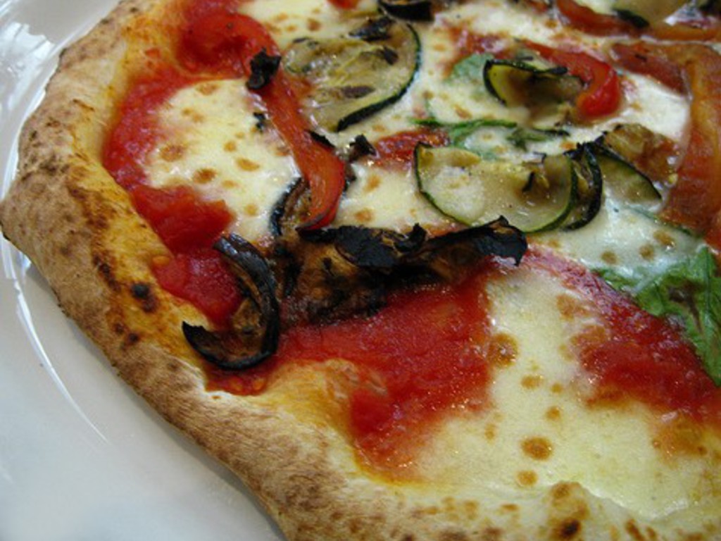 Pizza vegetariana