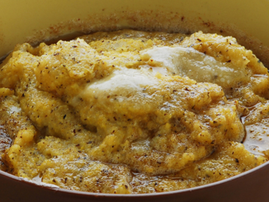 Polenta concia