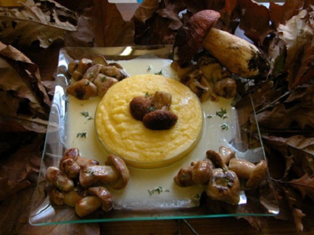 Polenta e funghi
