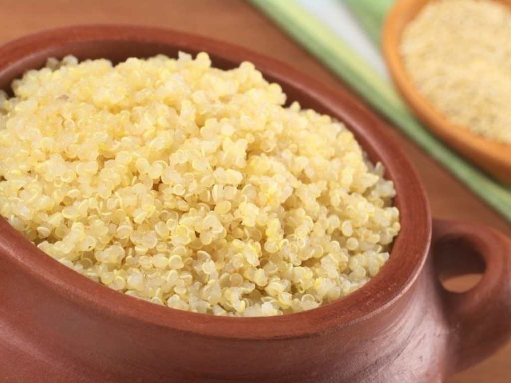 Quinoa con porri e peperoni
