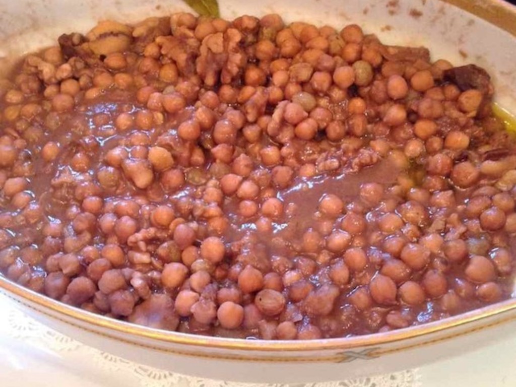 Ceci e castagne di Natale