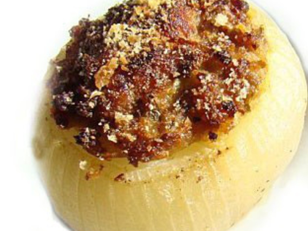 Cipolle ripiene di tonno