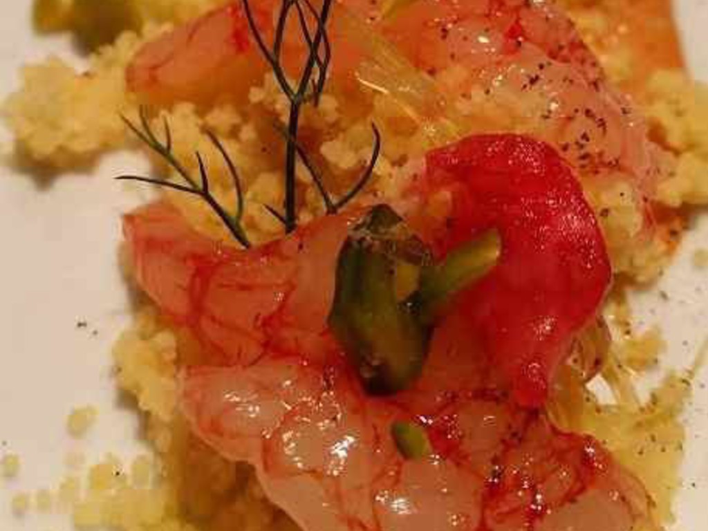 Cous cous di gambero rosso di Mazara "La mia Sicilia"