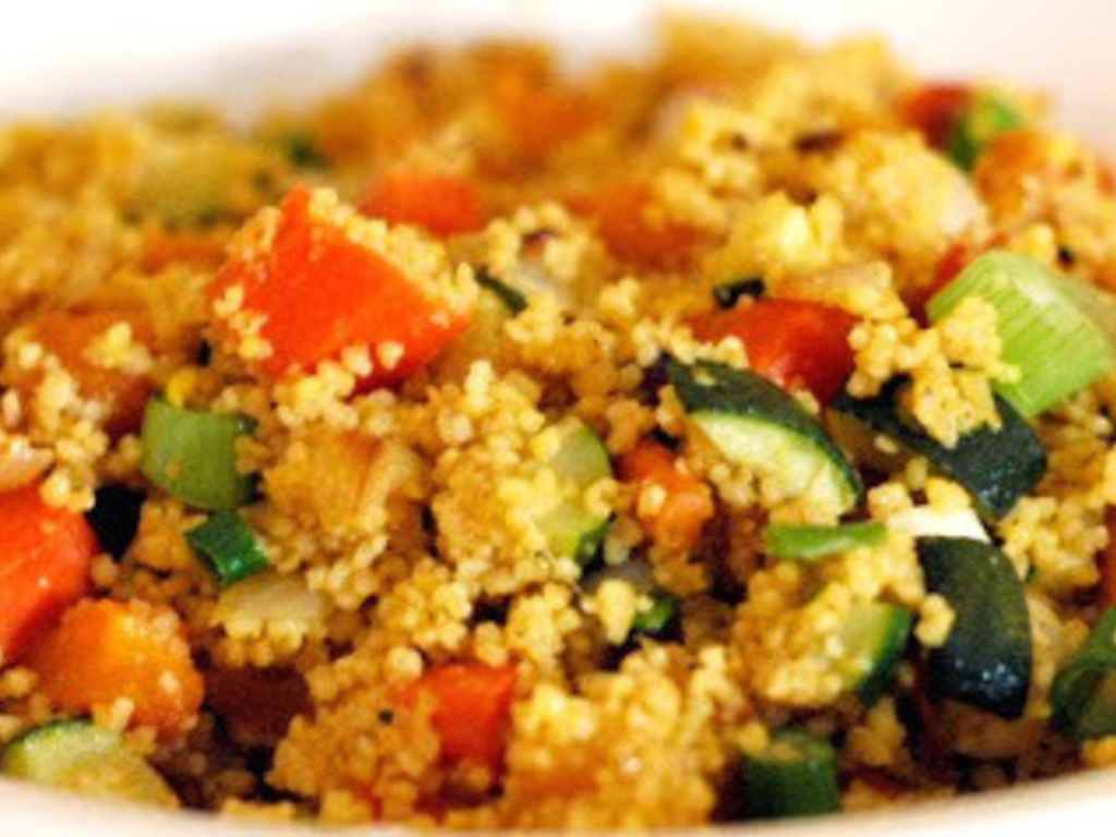 Cous cous di verdure all'orientale