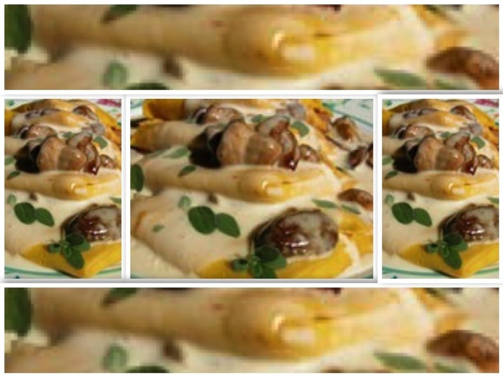 Crespelle ai funghi