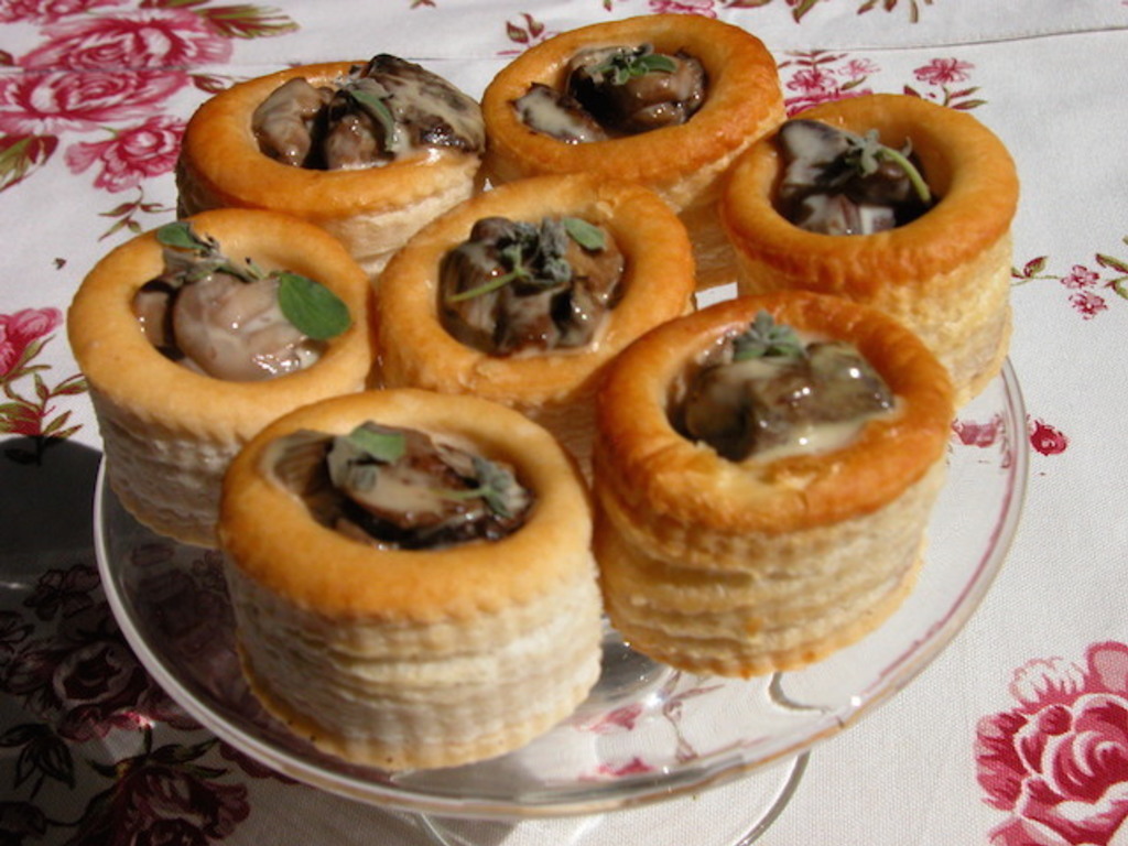 Vol au vent ai funghi porcini