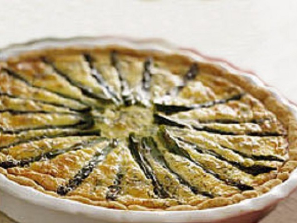 Quiche di asparagi selvatici