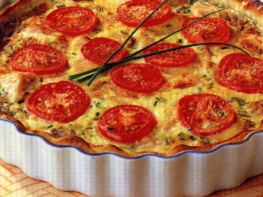 Quiche di pomodorini