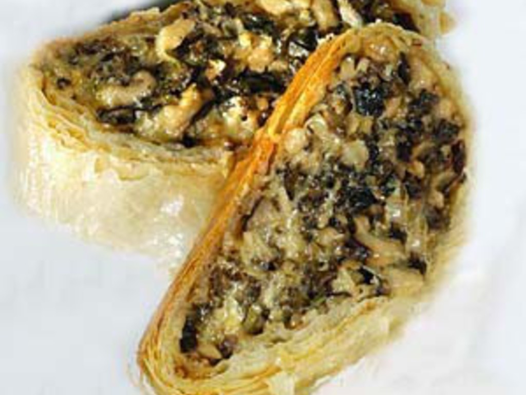 Strudel ripieno di scarola