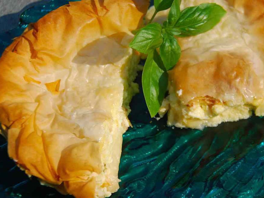 Torta al formaggio greca - Tyropita
