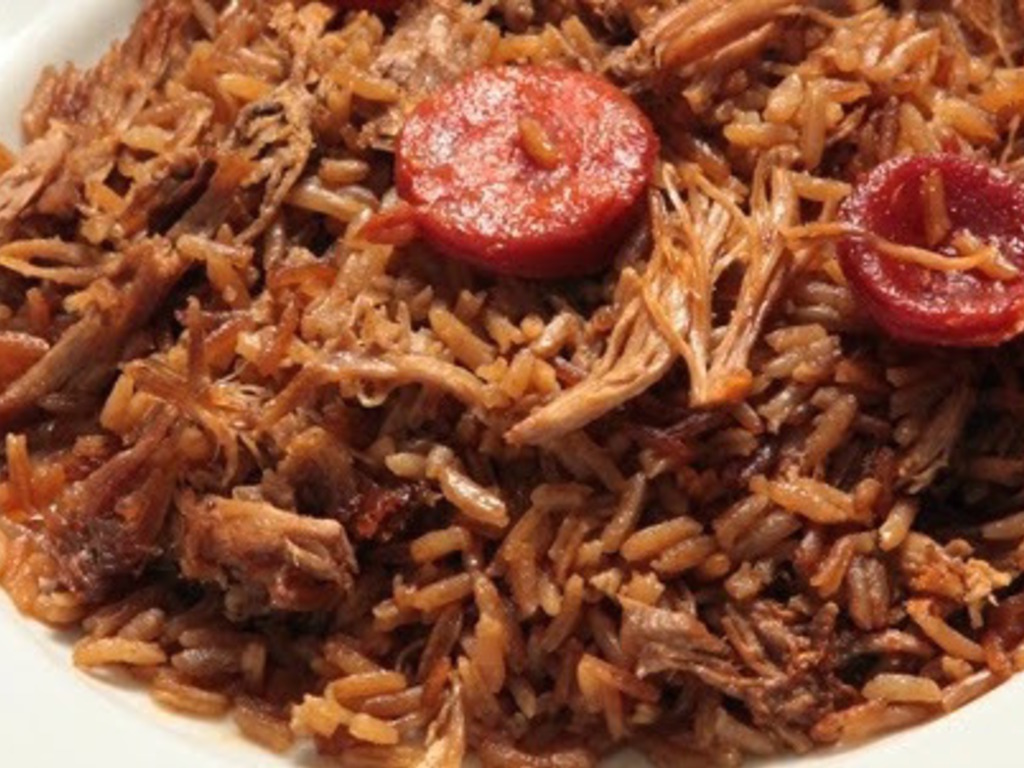 Riso all' anitra - Arroz de pato