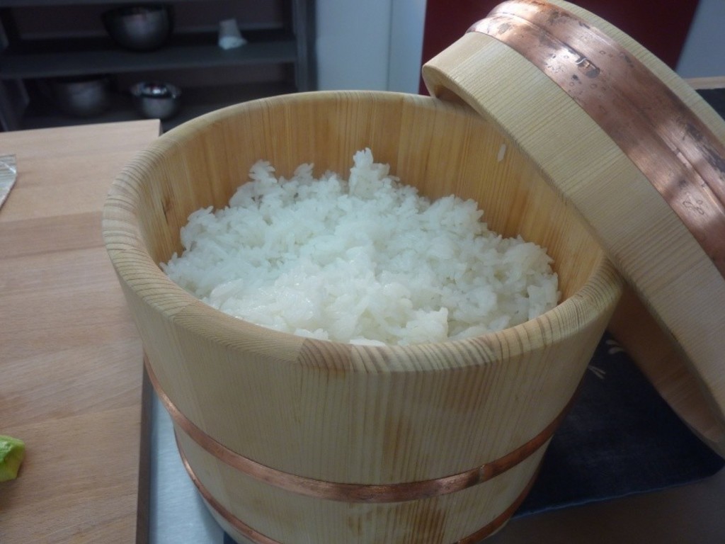 Riso per sushi: la cottura