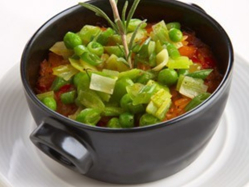Paella vegetariana