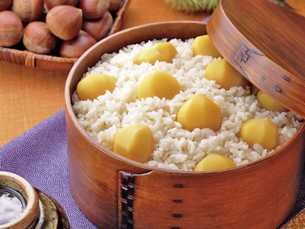 Riso e castagne - Kuri Gohan